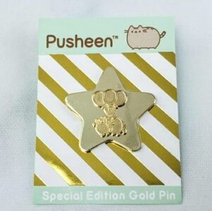 Pusheen Special Edition Gold Pin NWT